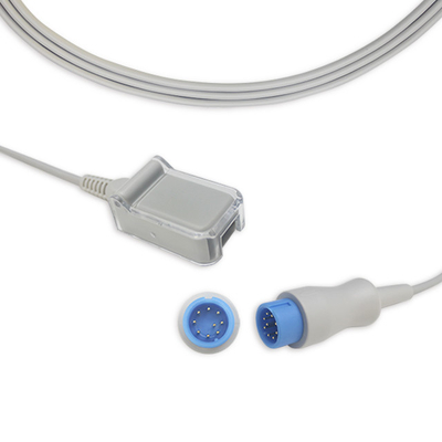 Digital Spo2 2.2m Pulse Oximeter Cable With 9pin Connector