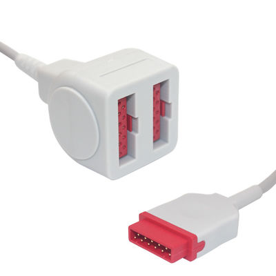 Совместимый кабель B3072-07 переходника гнезда IBP GE Marquette двойной